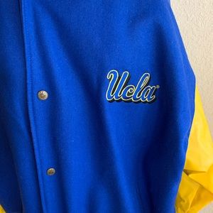 Men’s Athletic UCLA Bomber Varsity Jacket Size XXL